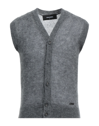 Dsquared2 Cardigans In Lead