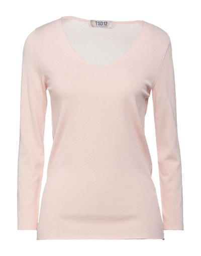 Tsd12 Sweaters In Pink