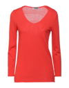 Tsd12 Sweaters In Red
