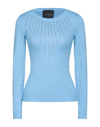 John Richmond Sweaters In Sky Blue