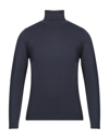 Fred Mello Turtlenecks In Dark Blue