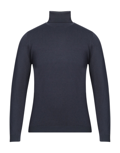 Fred Mello Turtlenecks In Blue