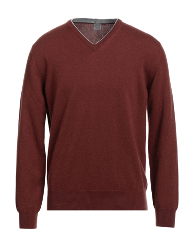 Eleventy Sweaters In Brown