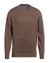 Drumohr Sweaters In Brown