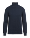 Alpha Studio Turtlenecks In Dark Blue