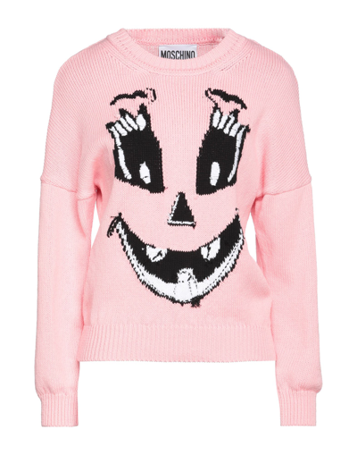 Moschino Sweaters In Pink