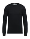 Alpha Studio Sweaters In Black