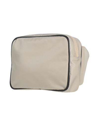 Off-white Man Belt Bag Beige Size - Polyamide, Acrylic, Soft Leather