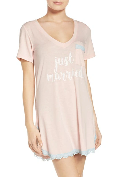 Honeydew Intimates All American Sleep Shirt In Just Married