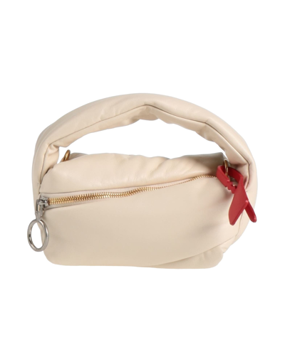 Off-white Woman Handbag Beige Size - Soft Leather In Beige