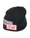 Dsquared2 Hats In Black