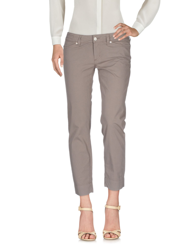 Jacob Cohёn Cropped Pants In Beige