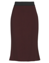 Dolce & Gabbana Midi Skirts In Brown