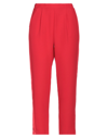 DODICI22 DODICI22 WOMAN PANTS RED SIZE 6 POLYESTER