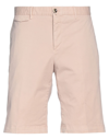 PT TORINO PT TORINO MAN SHORTS & BERMUDA SHORTS BLUSH SIZE 36 COTTON, ELASTANE