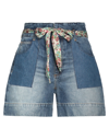 Sandro Denim Shorts In Blue