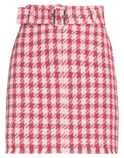 Pinko Mini Skirts In Pink