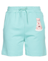Moschino Shorts & Bermuda Shorts In Turquoise