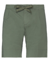 Entre Amis Shorts & Bermuda Shorts In Military Green