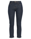 Merci .., Woman Jeans Blue Size 25 Cotton, Elastane In Blue