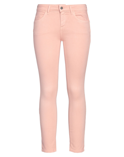 Liu •jo Woman Jeans Pink Size 26w-28l Cotton, Elastane