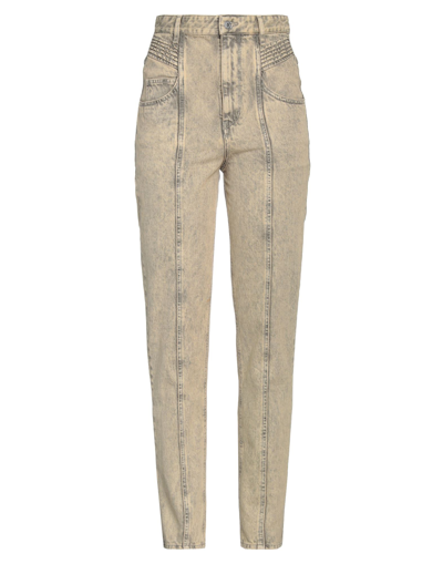 Isabel Marant Étoile Jeans In Light Yellow