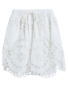 Jucca Woman Shorts & Bermuda Shorts White Size 4 Cotton In White