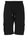 Takeshy Kurosawa Man Shorts & Bermuda Shorts Black Size Xxl Cotton