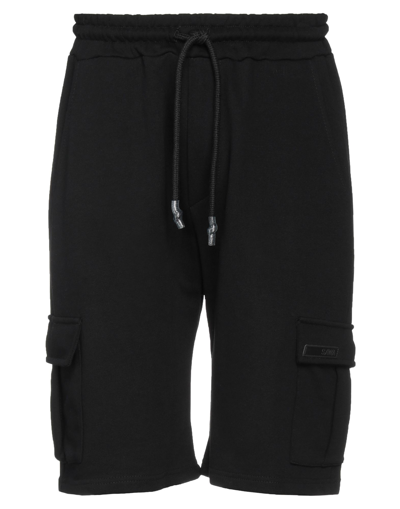 Takeshy Kurosawa Man Shorts & Bermuda Shorts Black Size Xxl Cotton In Black