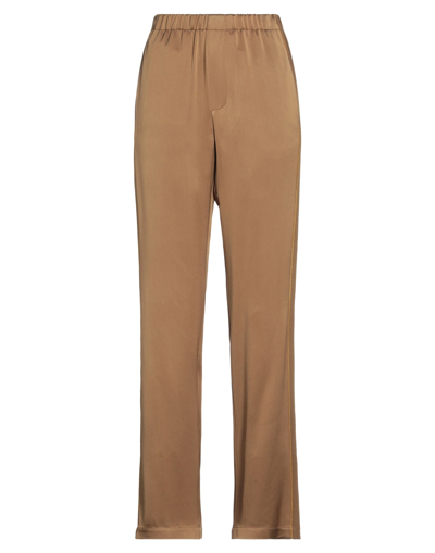 Alysi Woman Pants Military Green Size 6 Acetate, Viscose