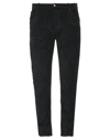 GREY DANIELE ALESSANDRINI GREY DANIELE ALESSANDRINI MAN PANTS BLACK SIZE 31 COTTON, ELASTANE