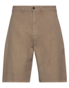 Department Five Department 5 Man Shorts & Bermuda Shorts Khaki Size 30 Cotton, Linen In Beige
