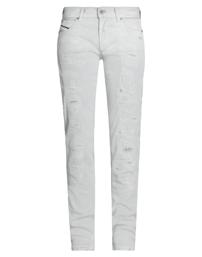 Diesel Black Gold Jeans In Light Grey