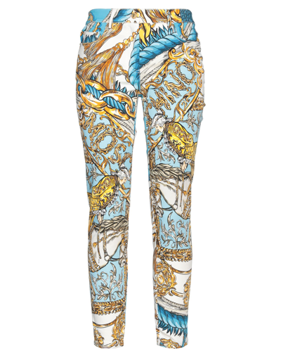 Moschino Pants In Azure