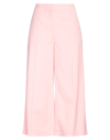 Moschino Cropped Pants In Pink