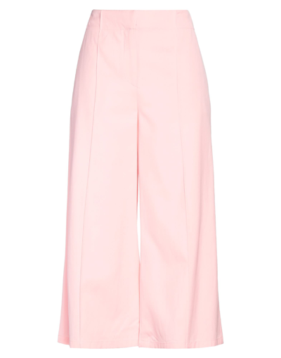 Moschino Cropped Pants In Pink