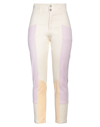 MARIA VITTORIA PAOLILLO MVP MARIA VITTORIA PAOLILLO MVP WOMAN PANTS IVORY SIZE 8 COTTON, ELASTANE