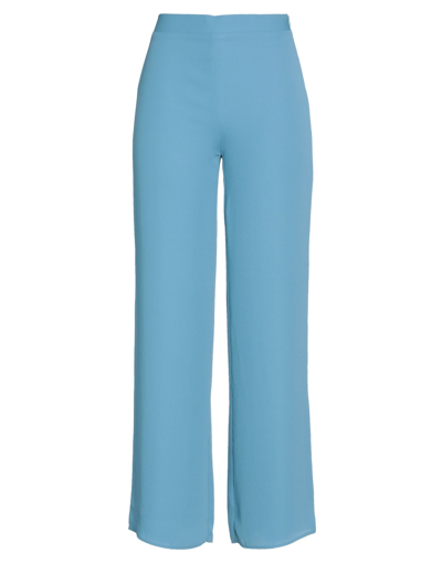 Les Copains Pants In Blue