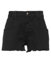 Jijil Denim Shorts In Black