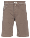 Jacob Cohёn Man Shorts & Bermuda Shorts Cocoa Size 28 Cotton, Elastane