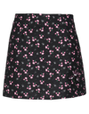 BE BLUMARINE BE BLUMARINE WOMAN MINI SKIRT BLACK SIZE 6 POLYESTER