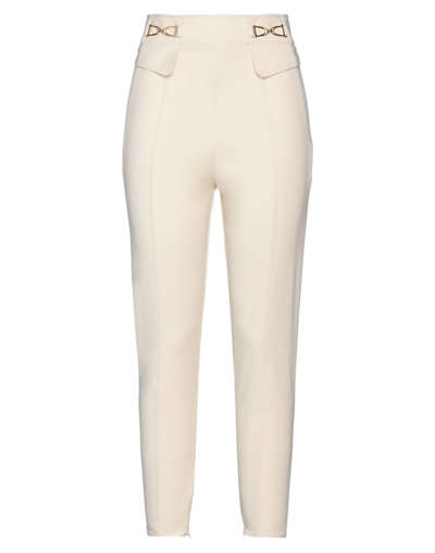 Elisabetta Franchi Pants In White