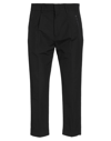 Paolo Pecora Cropped Pants In Black