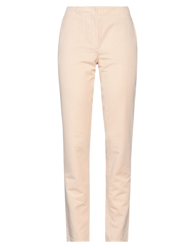 INCOTEX INCOTEX WOMAN PANTS BEIGE SIZE 29 COTTON, LINEN