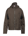 Eden Power Corp Jackets In Military Green