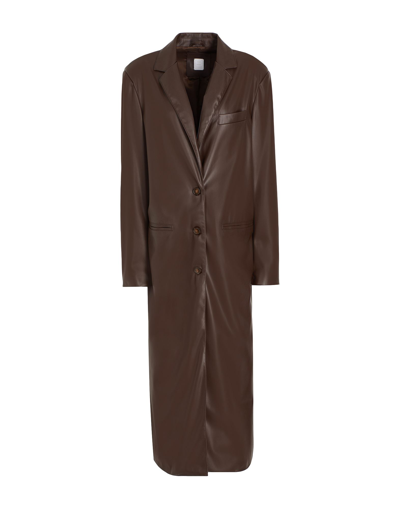 8 By Yoox Coats In Brown