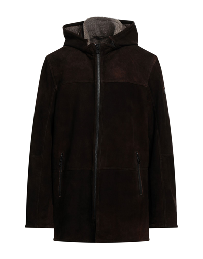 Milestone Coats In Dark Brown | ModeSens