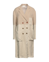 Alysi Overcoats In Beige