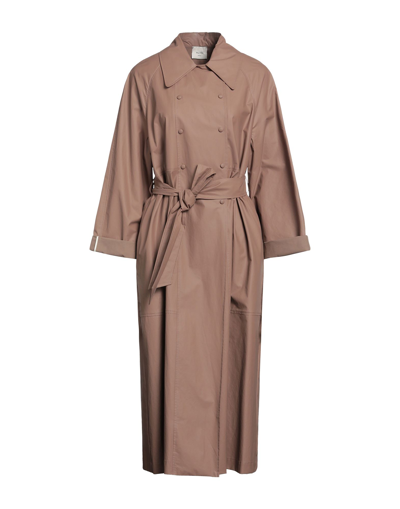 Alysi Overcoats In Brown