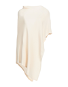 TSD12 TSD12 WOMAN CAPE BEIGE SIZE XL VISCOSE, ACRYLIC